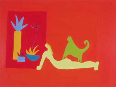 La Espera, 1996 (oil on linen)