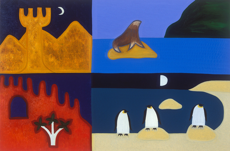 In South Africa, 2006 (oil on linen)