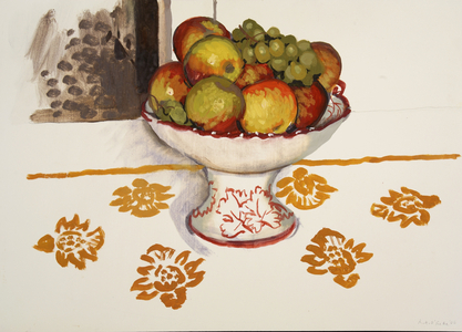 Autumn Apples, 2006 (gouache)