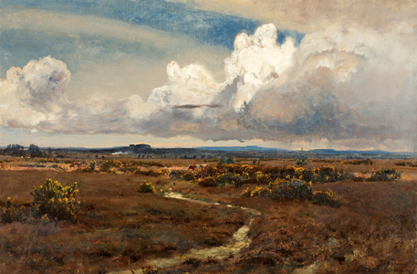 Moorland Scene, 1893 (oil on canvas)