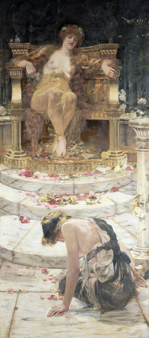 Psyche at the Throne of Venus, 1883