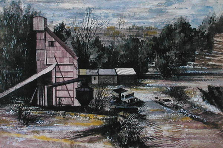 The Quarry, 1959 (w/c on paper)