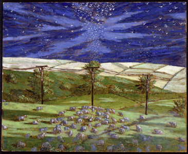 Dartmoor Crucifixion (study), 2004 (oil on board)