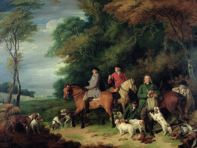 Return from the Shoot, 1788 (oil on canvas)