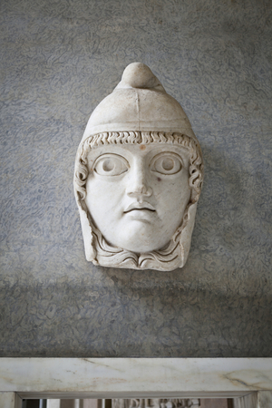 Mask of a Satyr (marble)