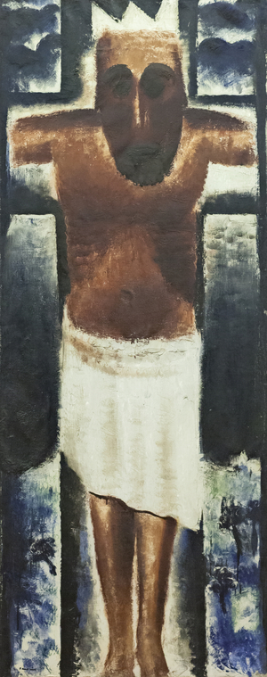 Christ on the Cross, 1929 (oil on canvas)