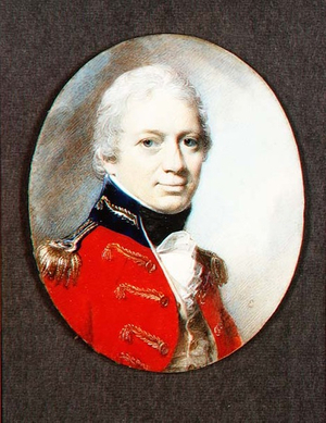 Miniature of Lt. Colonel Robertson, 1800