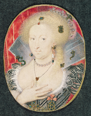 Queen Anne of Denmark, miniature