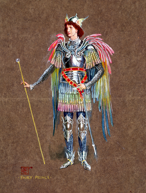 The Fairy Prince, from 'The Snowman' (costume design)