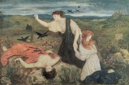 Antigone from 'Antigone' by Sophocles (oil on canvas)