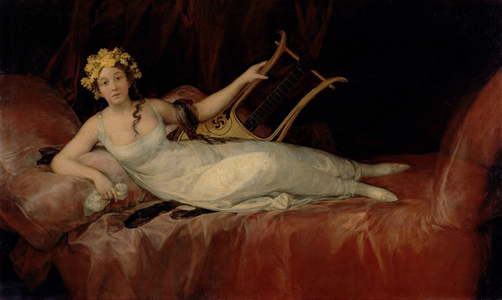 The Marquesa de Santa Cruz, 1805 (oil on canvas)