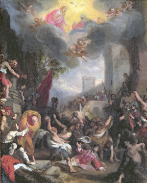 Martyrdom of St. Stephen, 1527 (oil on canvas)