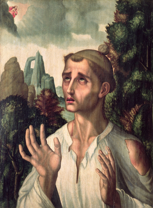 St. Stephen (oil on panel)