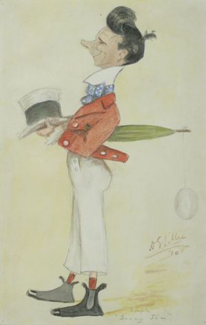 Simple, Sunny Jim, 1910 (w/c on paper)