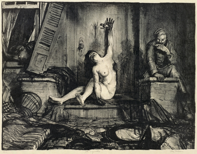 The Cigarette, from 'The War' series, 1918 (litho)