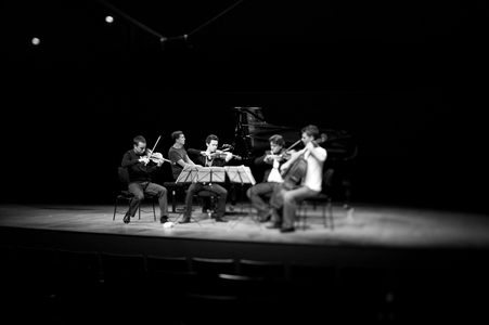 Ebene Quartet, Eric Le Sage, October 2010, Salle Pleyel, Paris, France
