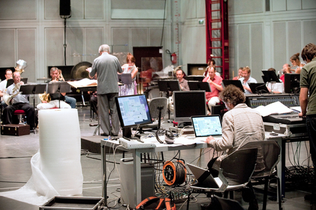 Portrait of Pierre Bouez, Ensemble intercontemporain, IRCAM, Paris