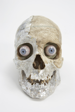 Putting on the Glitz, 2005 (human skull, mother of pearl) (see also 264798-799)