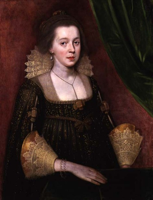 Portrait of a Young Lady, c.1620 (oil on panel)