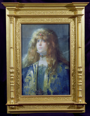 Portrait of Sarah Bernhardt (1844-1923) 1899 (w/c)