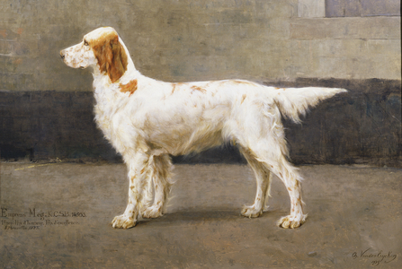 Empress Meg, KCSB, 14953, 1885 (oil on canvas) (pair to 378731)