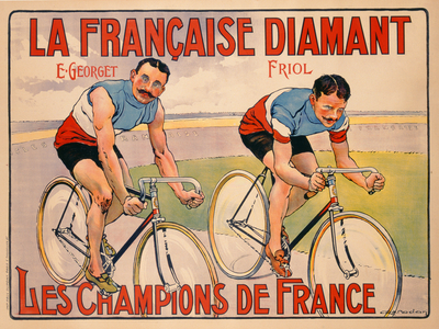 Poster advertising 'La Francaise Diamant', c.1905 (colour litho)