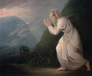 Persian Lady Worshipping the Rising Sun, 1784 (oil on canvas)