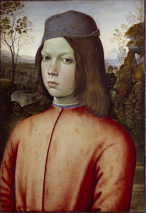 Portrait of a Boy, c.1480-85 (tempera on panel)