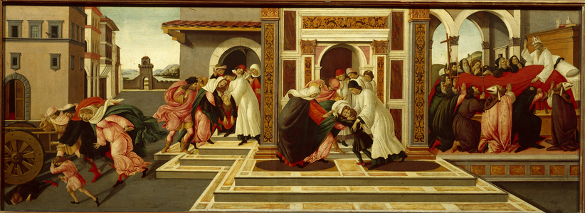 Four Scenes from the Life of St. Zenobius, c.1500 (tempera on panel)