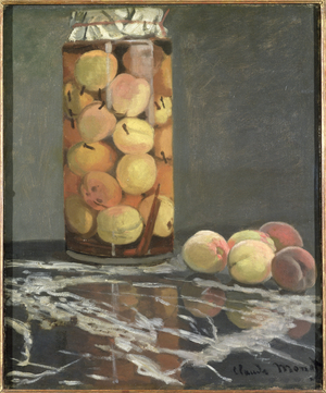 The Peach Glass, 1866 (oil on canvas)