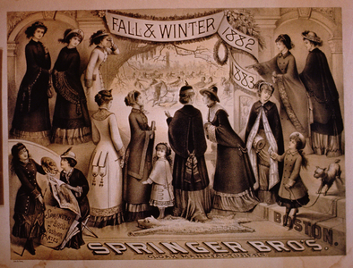 'Springer Brothers, Boston, Fall and Winter Collection, 1882-83 (litho)