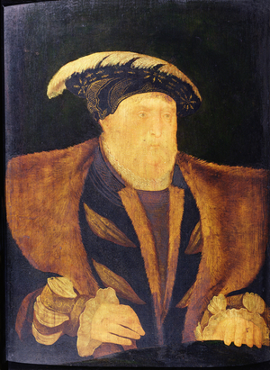 Henry VIII (1491-1547) (oil on panel)