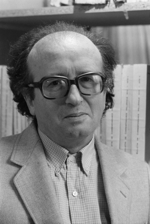 Portrait of Pierre Vidal-Naquet (Vidal Naquet) on December 10, 1980