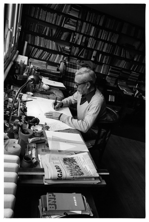 Portrait of Jacques Faizant, November 18, 1976