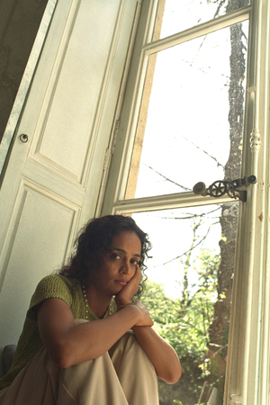 Portrait of Arundhati Roy on June 13, 1998