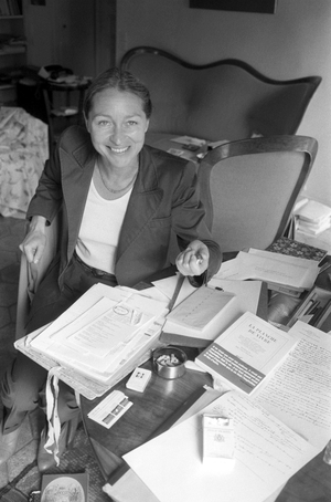 Portrait of Florence Delay, June 24, 1981