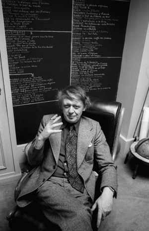 09 Feb 1977, France - British writer Anthony Burgess (1917-1993). A large body of work (over 50 books). “” A Clockwork Orange”” (1962), his most famous novel was brought to the screen by Stanley Kubrick