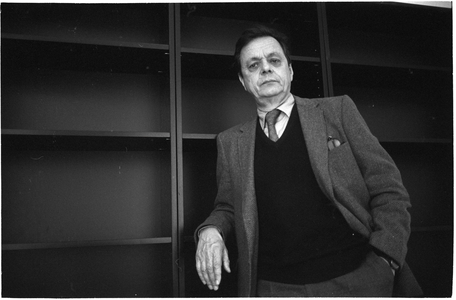 Portrait of Francois Furet at Paris, February 4, 1986
