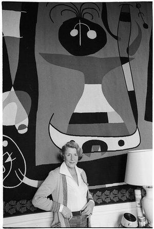 Portrait of Lucie Faure, Wife of Edgar Faure, January 9, 1974