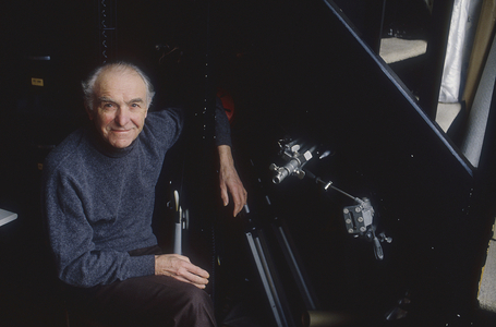 Portrait of Robert Doisneau at Montrouge, France, February 7, 1989