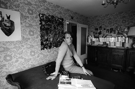 Portrait of Patrick Grainville, September 11, 1976, Maisons-Laffitte, France