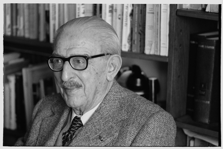 Portrait of Jules Moch, December 17, 1976