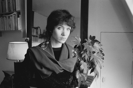 Portrait of Nancy Huston at Paris, March 1, 1985