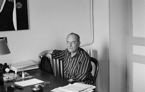 Portrait of Witold Gombrowicz, July 1, 1967, Vence, France