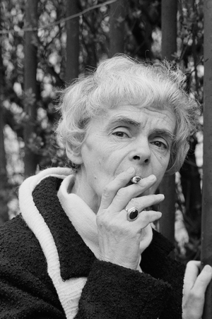 Portrait of Zoe Oldenbourg on March 18, 1980