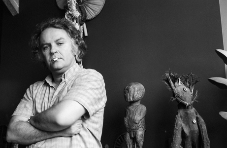 Portrait of Denis Roche on May 10, 1978