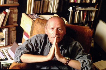Pierre Michon in Orleans,  1996 (photo)