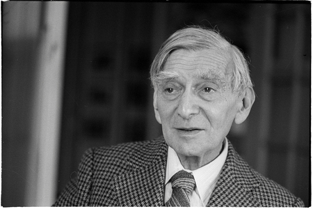 Portrait of Vladimir Jankelevitch on January 9, 1980