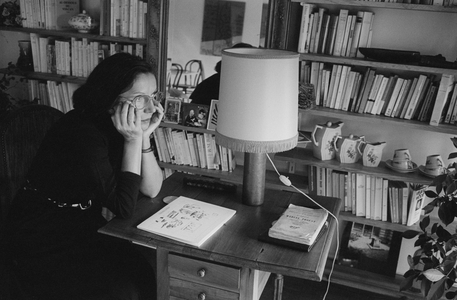 Portrait of Daniele Sallenave at Paris, September 10, 1986