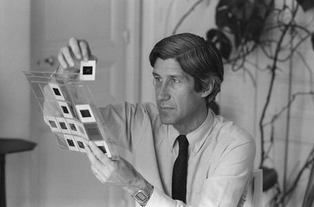 Portrait of Joel De Rosnay on March 14, 1983